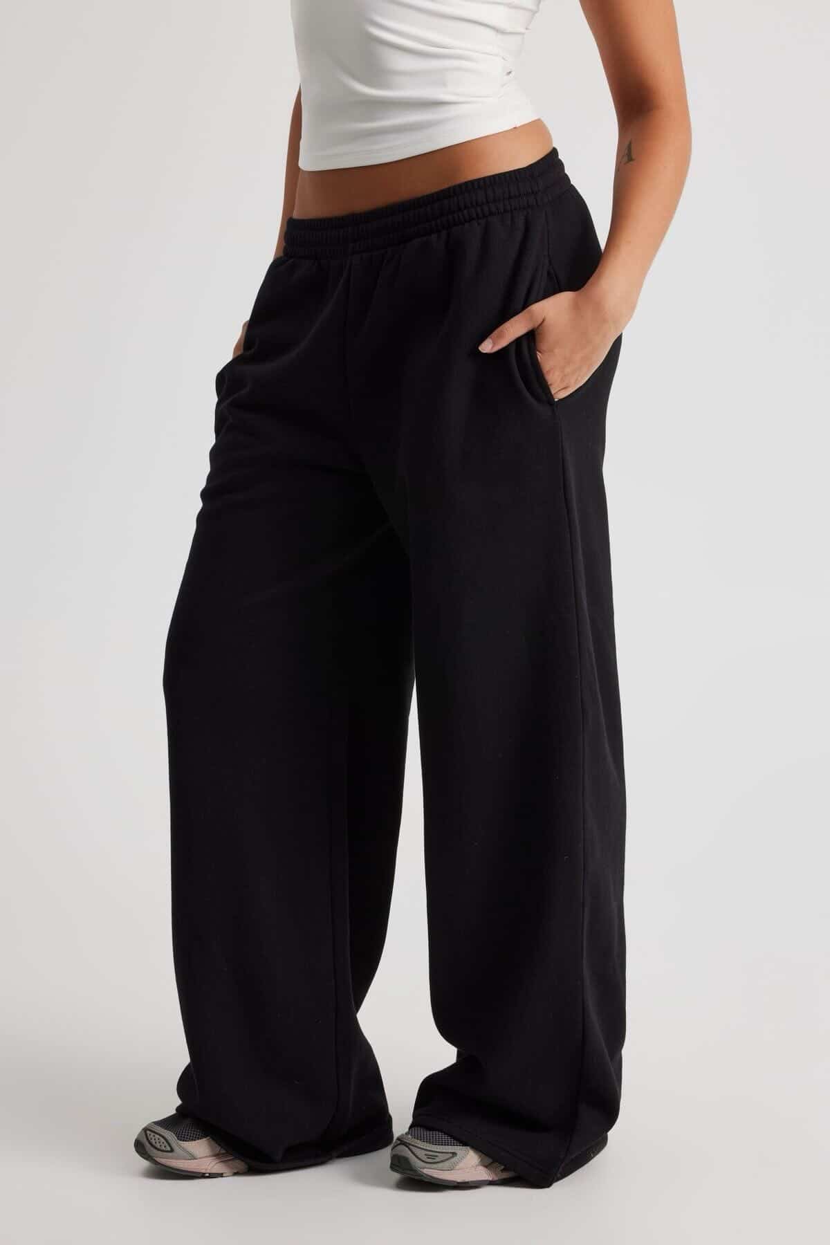 Summer Black SweatPant