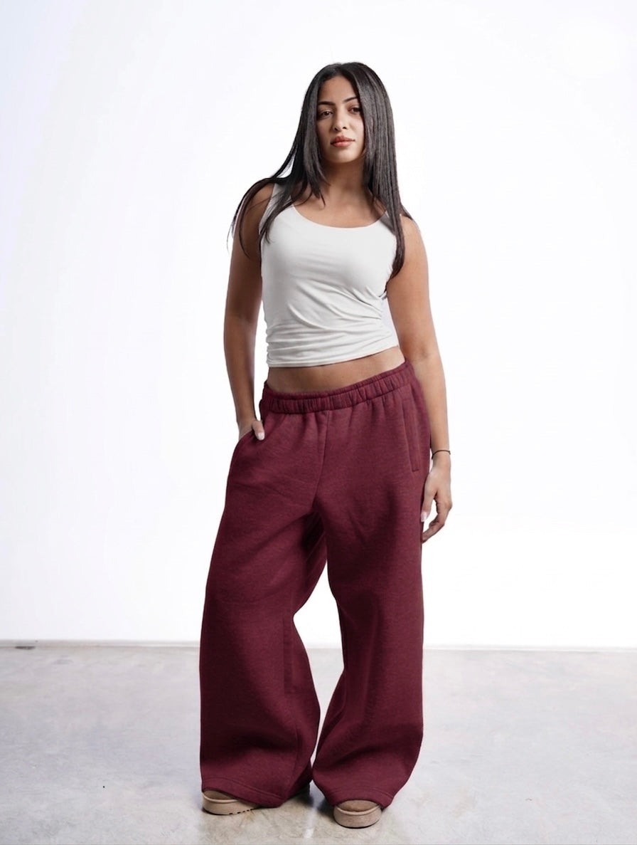 Summer Burgundy SweatPant