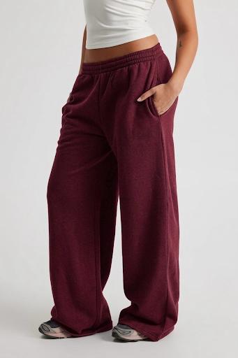 Summer Burgundy SweatPant